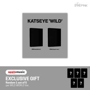 [PRE-ORDER] KATSEYE (캣츠아이) ALBUM - [WILD] (+ EXCLUSIVE PHOTOCARD) - EVE PINK K-POP