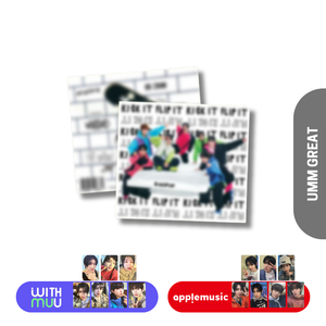 KickFlip (킥플립) 1ST MINI ALBUM - [Flip it, Kick it!] (Umm Great VER. +EXCLUSIVE PHOTOCARD)