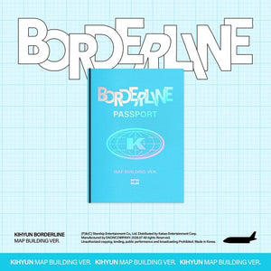 KIHYUN (기현) EP Album - [BORDERLINE] (MAP BUILDING VER.)