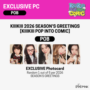 KiiiKiii (키키) - 2026 SEASON’S GREETINGS [KiiiKiii POP INTO COMIC] (+POB)