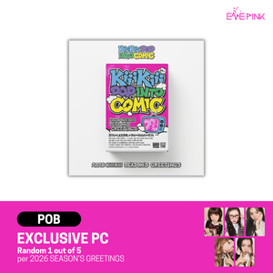 KiiiKiii (키키) - 2026 SEASON’S GREETINGS [KiiiKiii POP INTO COMIC] (+POB)