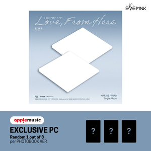 [PRE-ORDER] KIM JAE HWAN (김재환) Single Album - [LOVE, FROM HERE] (+ EXCLUSIVE PHOTOCARD)