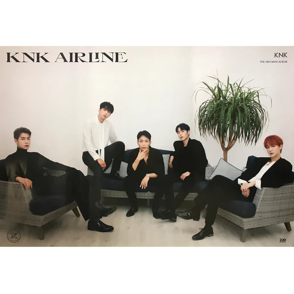 KNK - AIRLINE (OFF VER) OFFICIAL POSTER