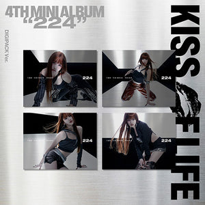 KISS OF LIFE (키스오브라이프) 4TH MINI ALBUM - [224] (Digipack Ver.)
