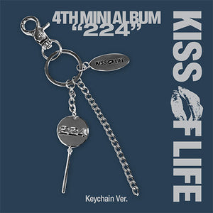 KISS OF LIFE (키스오브라이프) 4TH MINI ALBUM - [224] (Keychain Ver.) - EVE PINK K-POP
