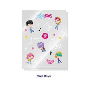 KPOP Demon Hunters - [OFFICIAL LIGHT STICK DECO STICKER PACK]