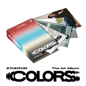 KYUHYUN (규현) 1ST ALBUM - [COLORS] (Color Swatch Book VER.)