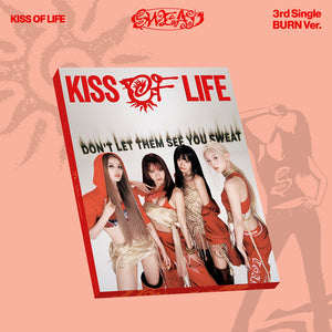 [PRE-ORDER] KISS OF LIFE (키스오브라이프) 3rd Single Album - [SWEAT] - EVE PINK K-POP