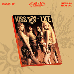 [PRE-ORDER] KISS OF LIFE (키스오브라이프) 3rd Single Album - [SWEAT] - EVE PINK K-POP