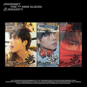 JOOHONEY (주헌) 2nd Mini Album - [光 (INSANITY)]