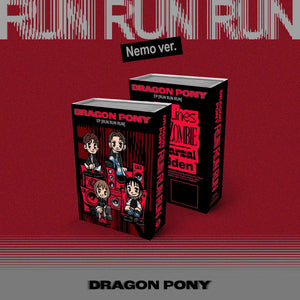 DRAGON PONY (드래곤 포니) EP ALBUM - [Run Run Run] (Nemo Album) - EVE PINK K-POP