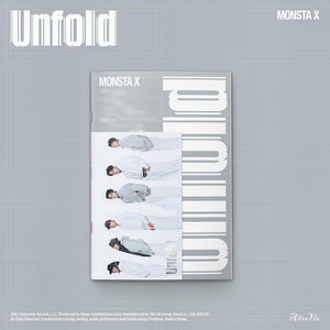 (KOR VER.) MONSTA X (몬스타엑스) Album - [Unfold] - EVE PINK K-POP