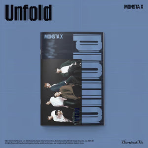 (KOR VER.) MONSTA X (몬스타엑스) Album - [Unfold] - EVE PINK K-POP