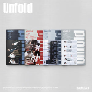 (KOR VER.) MONSTA X (몬스타엑스) Album - [Unfold] - EVE PINK K-POP