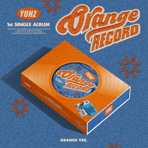 [PRE-ORDER] YUHZ (유어즈) 1st Single Album - [Orange Record] (Orange ver.) - EVE PINK K-POP