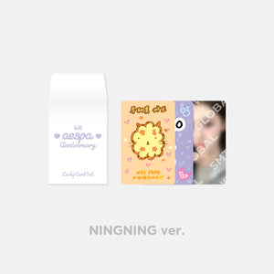 aespa (에스파) 4TH ANNIVERSARY MD - [LUCKY CARD SET]