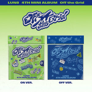 [PRE-ORDER] LUN8 (루네이트) 4th Mini Album - [Off the Grid] (+ EXCLUSIVE PHOTOCARD)