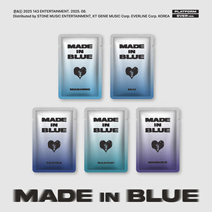 MADEIN S (메이딘 S) ALBUM  - [MADE in BLUE] (PLATFORM EVER ver.)