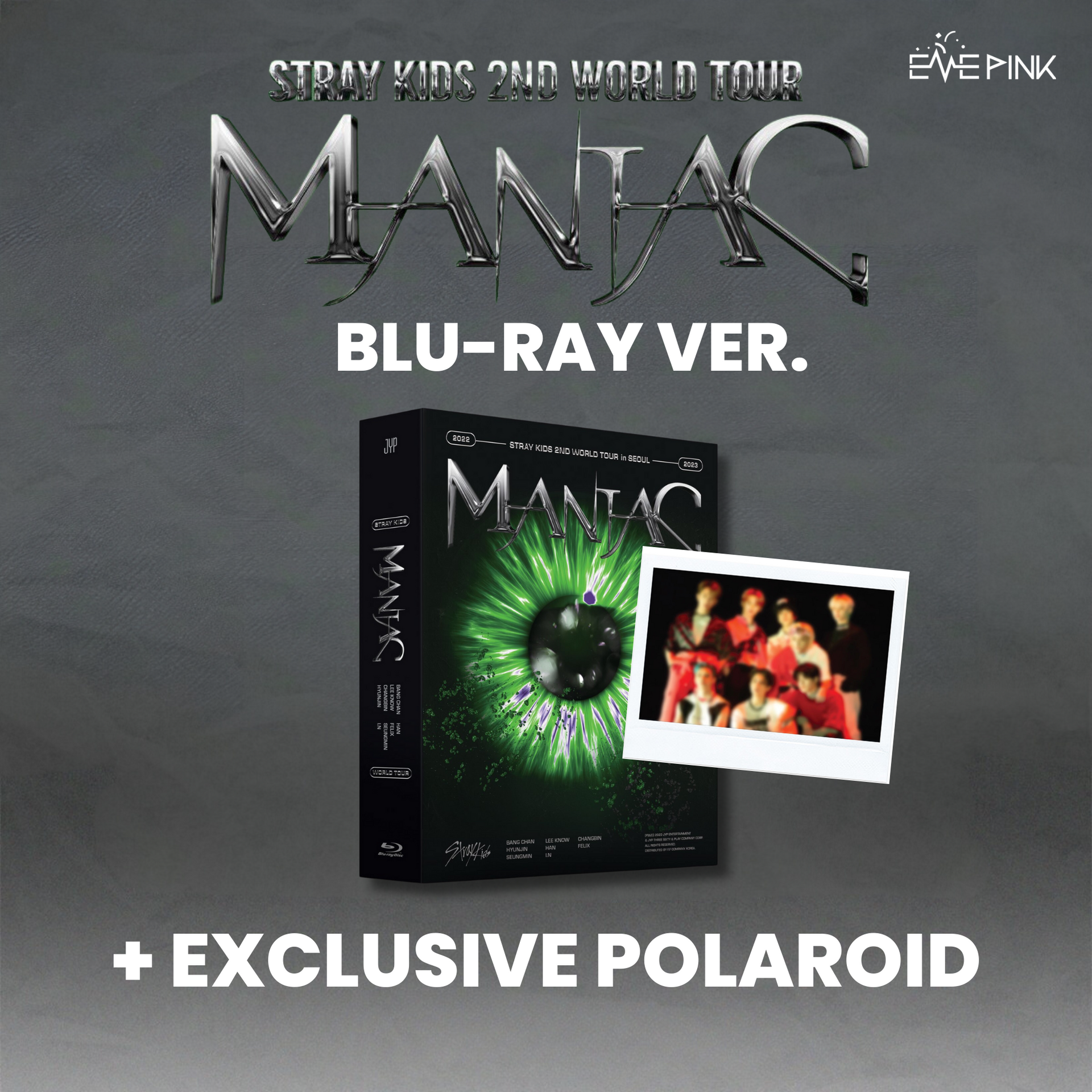 STRAY KIDS (스트레이 키즈) - 2ND WORLD TOUR [MANIAC] in SEOUL (Blu