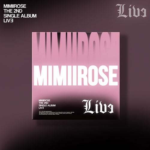 MIMIIROSE (미미로즈) 2ND SINGLE ALBUM - [LIVE]