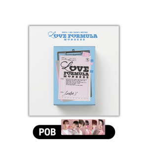 [PRE-ORDER] MONSTA X (몬스타엑스) - 2026 SEASON’S GREETINGS [LOVE FORMULA MONBEBE] (+POB)