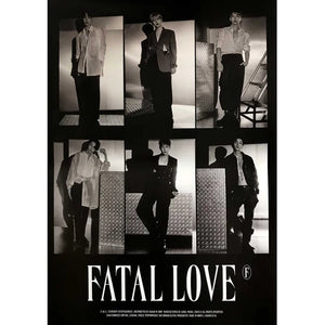 MONSTA X - FATAL LOVE (VER 4) OFFICIAL POSTER