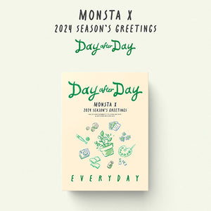 MONSTA X (몬스타엑스) - 2024 SEASON’S GREETINGS [DAY AFTER DAY] (EVERYDAY VER +EXCLUSIVE PHOTOCARD)