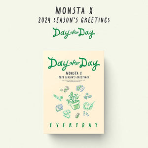 [PRE-ORDER] MONSTA X (몬스타엑스) - 2024 SEASON’S GREETINGS [DAY AFTER DAY] (EVERYDAY VER)