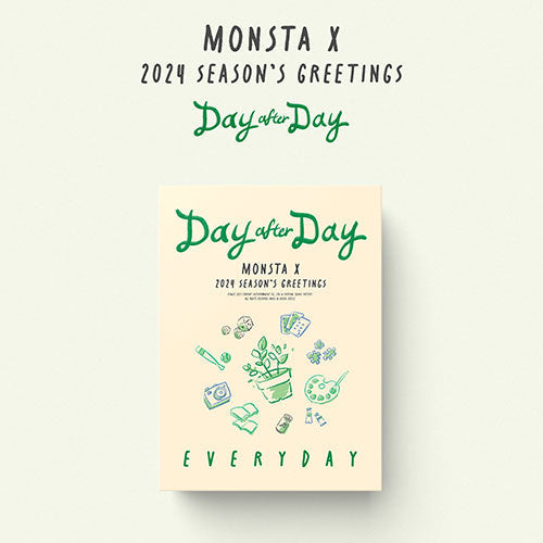 [PRE-ORDER] MONSTA X (몬스타엑스) - 2024 SEASON’S GREETINGS [DAY AFTER DAY] (EVERYDAY VER)