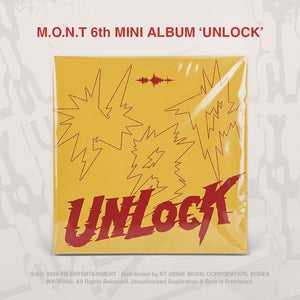 [PRE-ORDER] M.O.N.T (몬트) 6th Mini Album - [UNLOCK]
