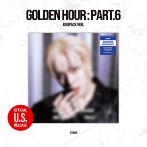 [PRE-ORDER] (U.S. VER.) ATEEZ (에이티즈) 15th Mini Album - [GOLDEN HOUR : Part.6] (Digipack Ver. + 82EVENT Exclusive Photocard)