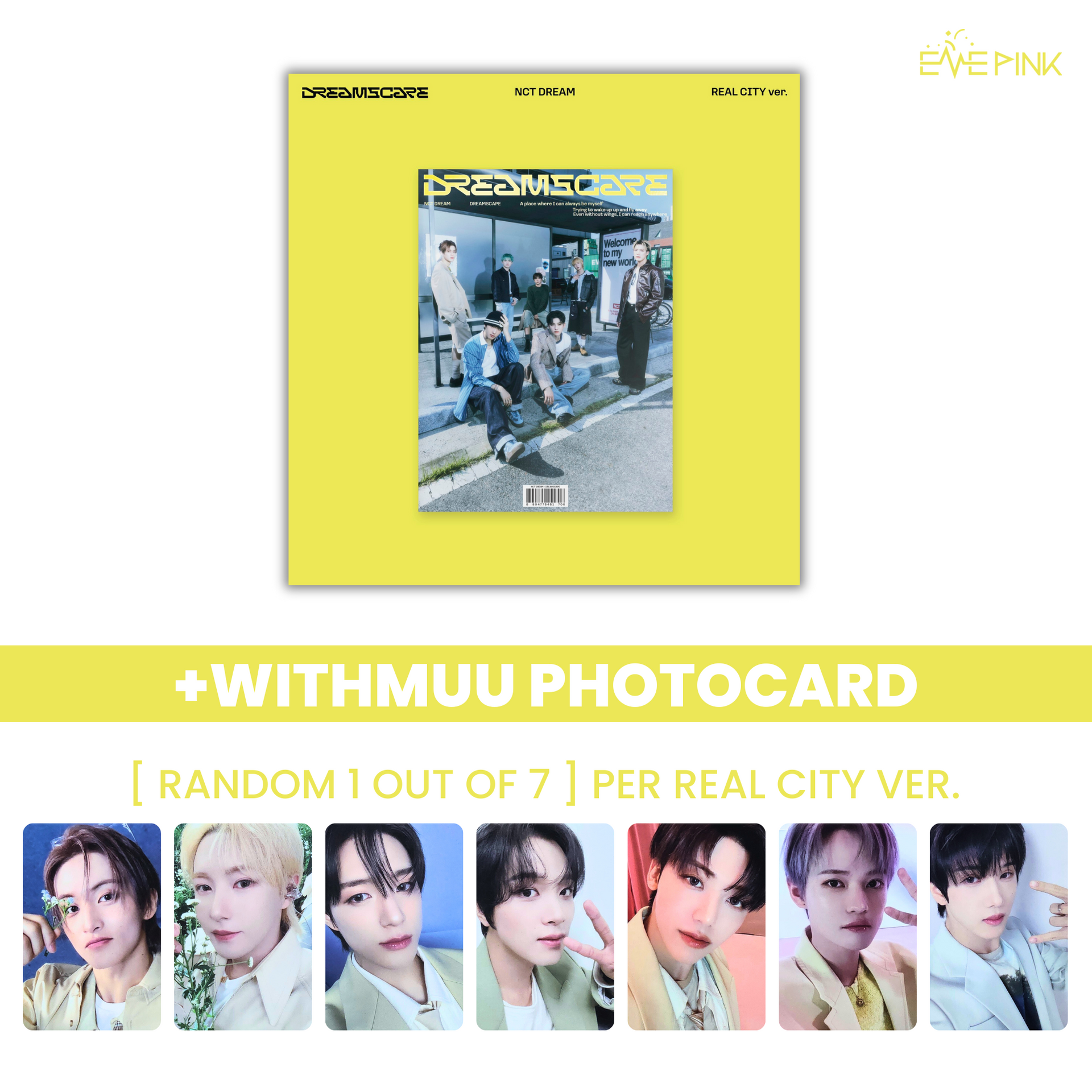 NCT DREAM (엔시티 드림) 4TH ALBUM - [DREAMSCAPE] (Real City Ver. +