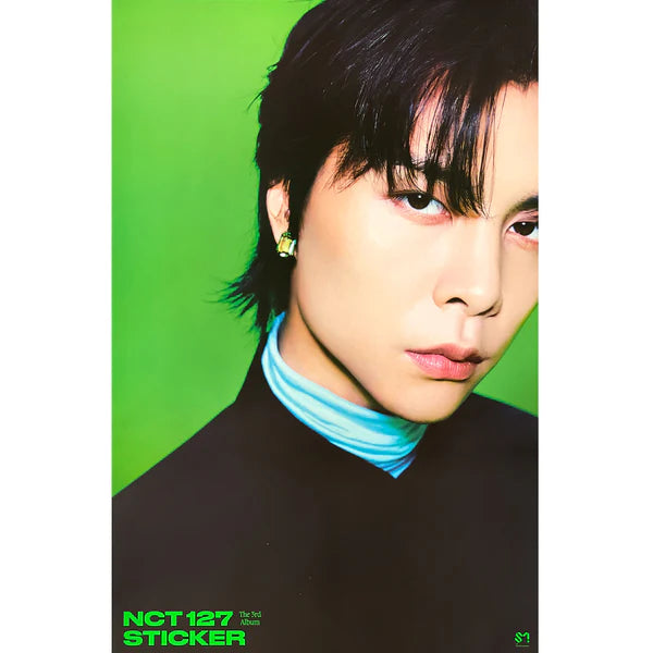 NCT 127 - STICKER (JEWEL CASE VER) OFFICIAL POSTER - JOHNNY