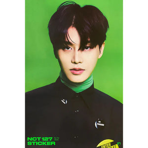 NCT 127 - STICKER (JEWEL CASE VER) OFFICIAL POSTER - TAEIL