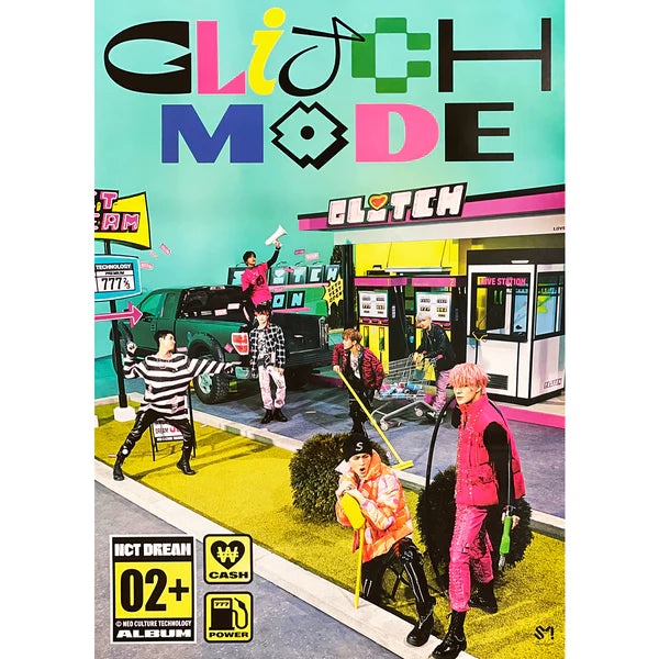 NCT DREAM - GLITCH MODE (DIGIPACK VER) OFFICIAL POSTER