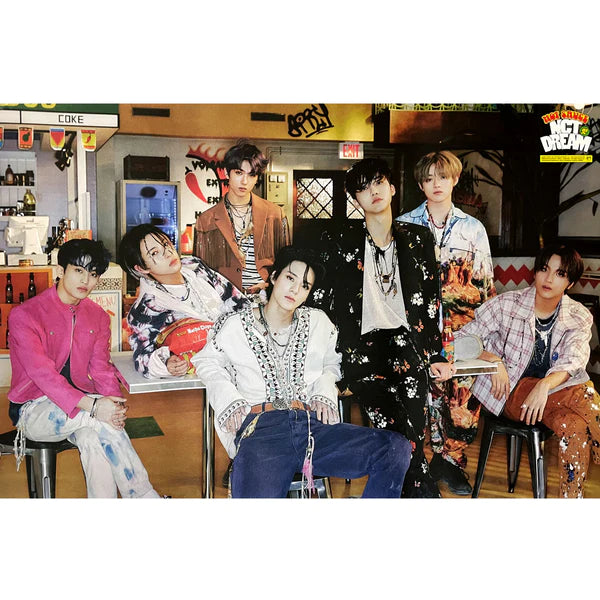 NCT DREAM - HOT SAUCE JEWEL CASE OFFICIAL POSTER