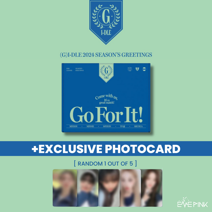 [PRE-ORDER] (G)I-DLE ((여자)아이들) - 2024 SEASON’S GREETINGS [GO FOR IT!] (+EXCLUSIVE PHOTOCARD)