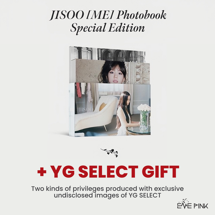 JISOO (지수) - JISOO [ME] PHOTOBOOK [SPECIAL EDITION] (+ YG SELECT GIFT)