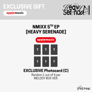 [PRE-ORDER] NMIXX (엔믹스) 5th EP Album - [Heavy Serenade] (Melody Box Ver. + EXCLUSIVE PHOTOCARD) - EVE PINK K-POP