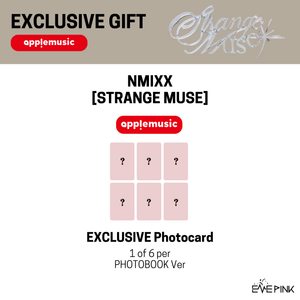 [PRE-ORDER] NMIXX (엔믹스) - 6th EP [STRANGE MUSE] (STRANGE / MUSE Ver. + EXCLUSIVE PHOTOCARD)