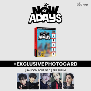 NOWADAYS (나우어데이즈) 1ST SINGLE ALBUM - [NOWADAYS] (+EXCLUSIVE PHOTOCARD)