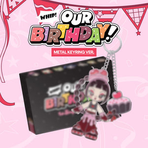 [PRE-ORDER] OURBIRTHDAY (아워벌스데이) 1st Single Album - [Our Birthday] (METAL KEYRING VER.)
