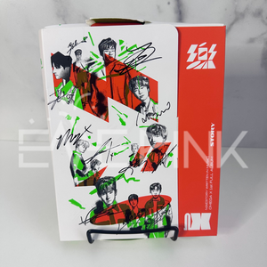 [AUTOGRAPHED CD] OMEGA X (오메가엑스) 1ST FULL ALBUM - [樂서 (STORY WRITTEN IN MUSIC)] (ONLINE ONLY) - EVE PINK K-POP