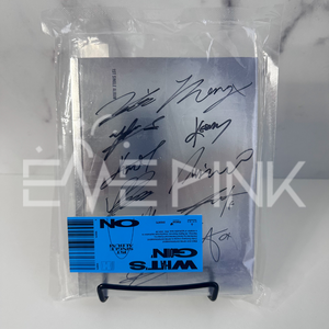 [AUTOGRAPHED CD] OMEGA X (오메가엑스) 1ST SINGLE ALBUM - [WHAT’S GOIN’ ON] (ONLINE ONLY) - EVE PINK K-POP