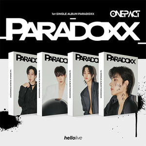 ONE PACT (원팩트) 1ST SINGLE ALBUM - [PARADOXX] (hello Photocard Album)