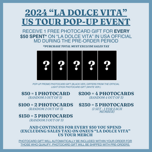 ONEUS (원어스) 2024 LA DOLCE VITA US TOUR OFFICIAL MD - [LIGHT STICK VER.2] (+POP-UP EXCLUSIVE PHOTOCARD)
