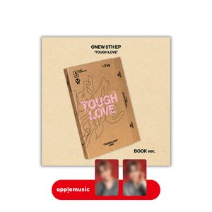 [PRE-ORDER] ONEW (온유) 5TH MINI ALBUM - [Tough Love] (BOOK Ver. + EXCLUSIVE PHOTOCARD) - EVE PINK K-POP