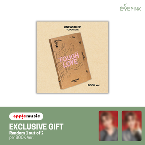 [PRE-ORDER] ONEW (온유) 5TH MINI ALBUM - [Tough Love] (BOOK Ver. + EXCLUSIVE PHOTOCARD) - EVE PINK K-POP