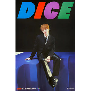 ONEW - DICE (DIGIPACK VER) OFFICIAL POSTER - CONCEPT 2