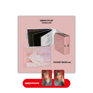 [PRE-ORDER] ONEW (온유) 5TH MINI ALBUM - [Tough Love] (POCKET BOOK Ver. + EXCLUSIVE PHOTOCARD) - EVE PINK K-POP